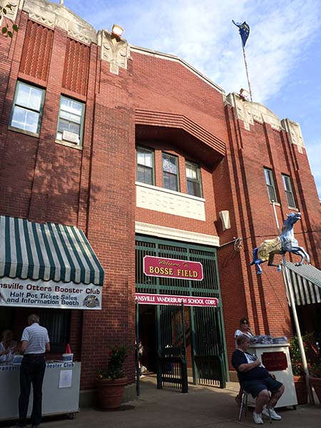 Bosse Field Entrance Evansville IN